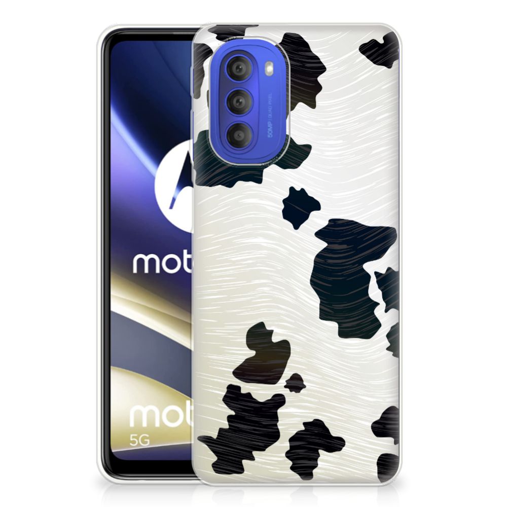 Motorola Moto G51 5G TPU Hoesje Koeienvlekken B2C Telecom