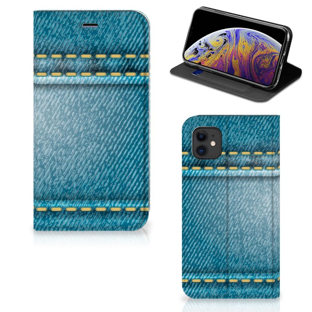 Apple iPhone 11 Hippe Standcase Jeans