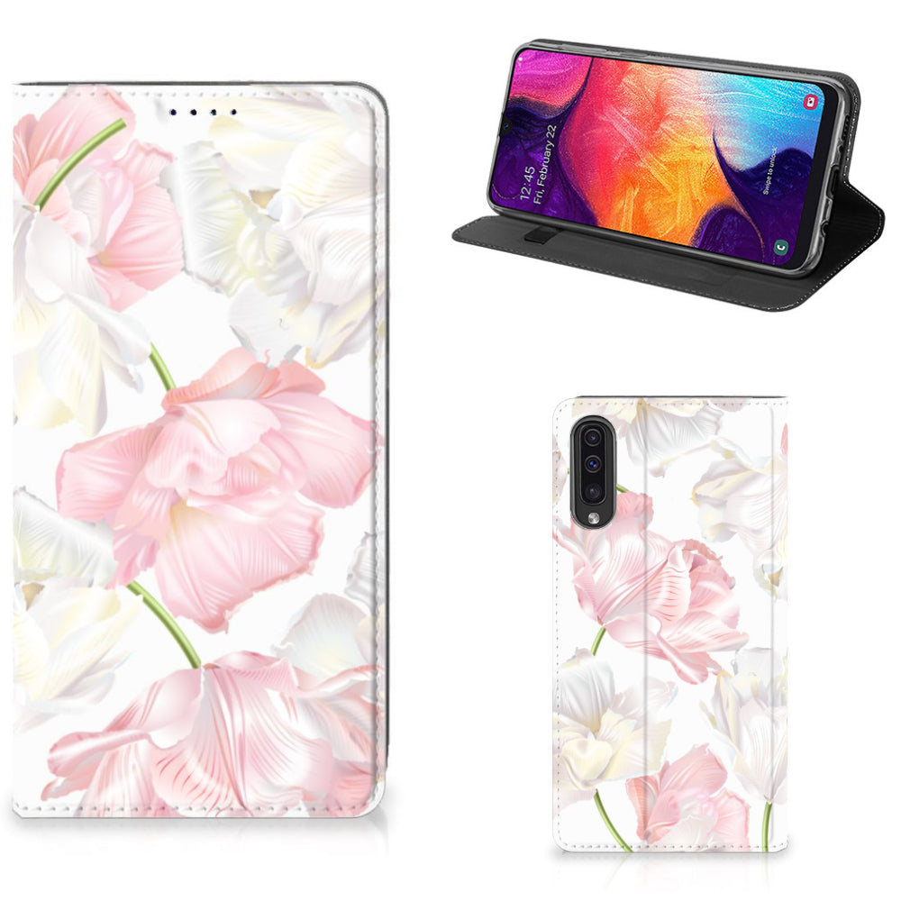 Samsung Galaxy A50 Smart Cover Lovely Flowers