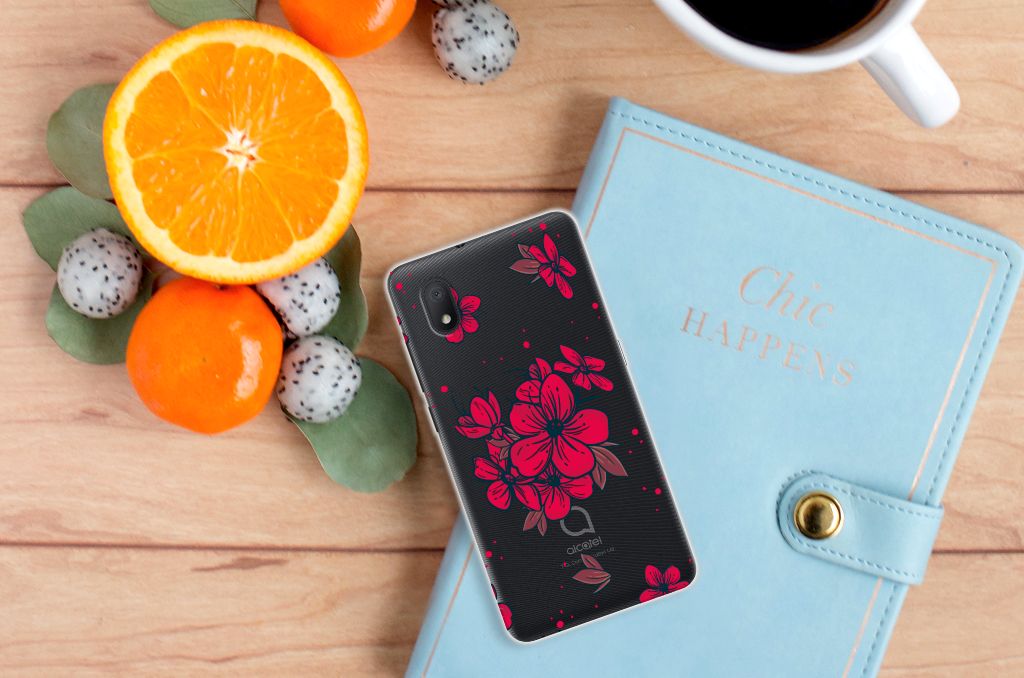 Alcatel 1B (2020) TPU Case Blossom Red