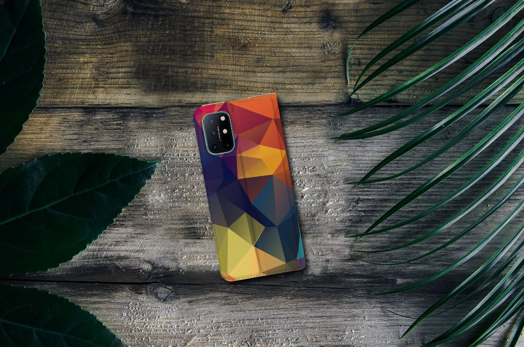 OnePlus 8T Stand Case Polygon Color - B2C Telecom