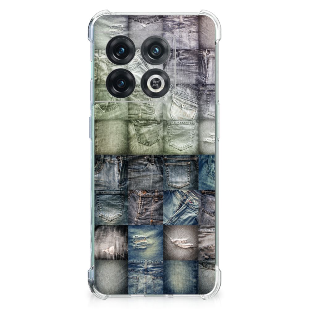 Anti Shock Bumper Case OnePlus 10 Pro Spijkerbroeken B2C Telecom