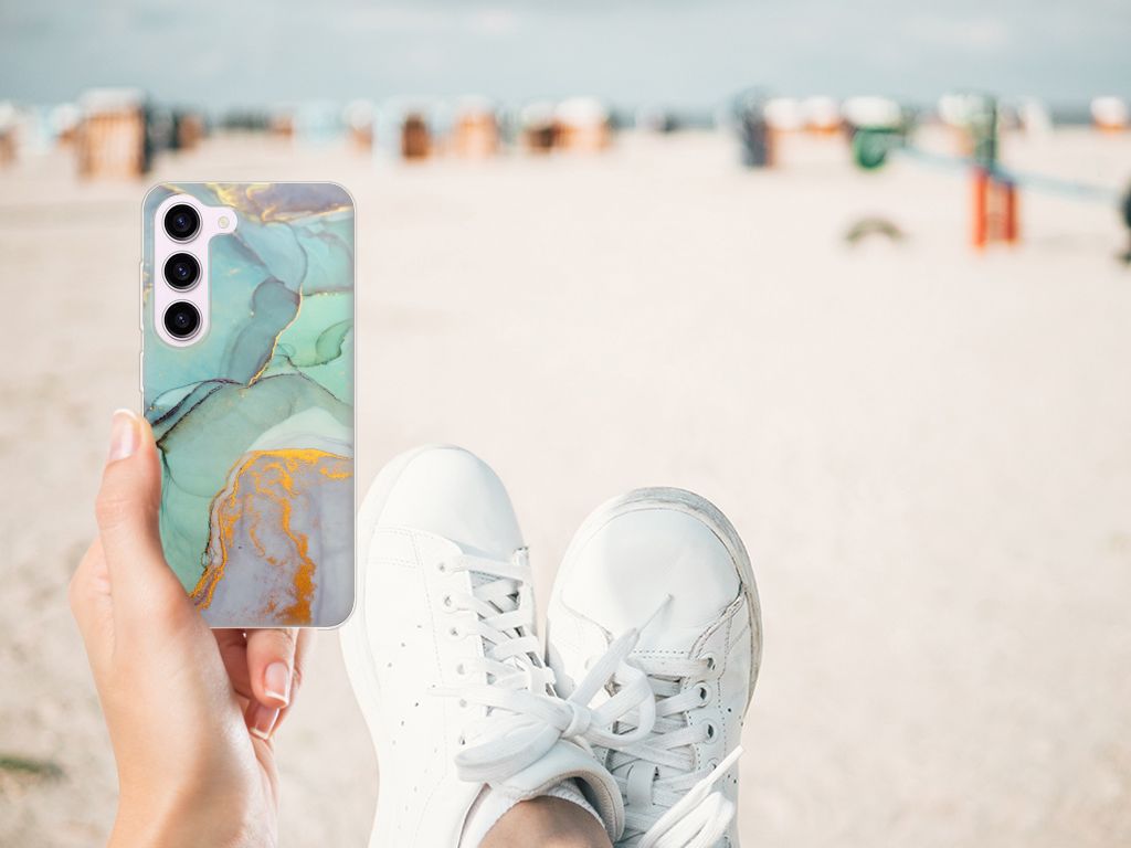 Hoesje maken voor Samsung Galaxy S23 Watercolor Mix B2C Telecom