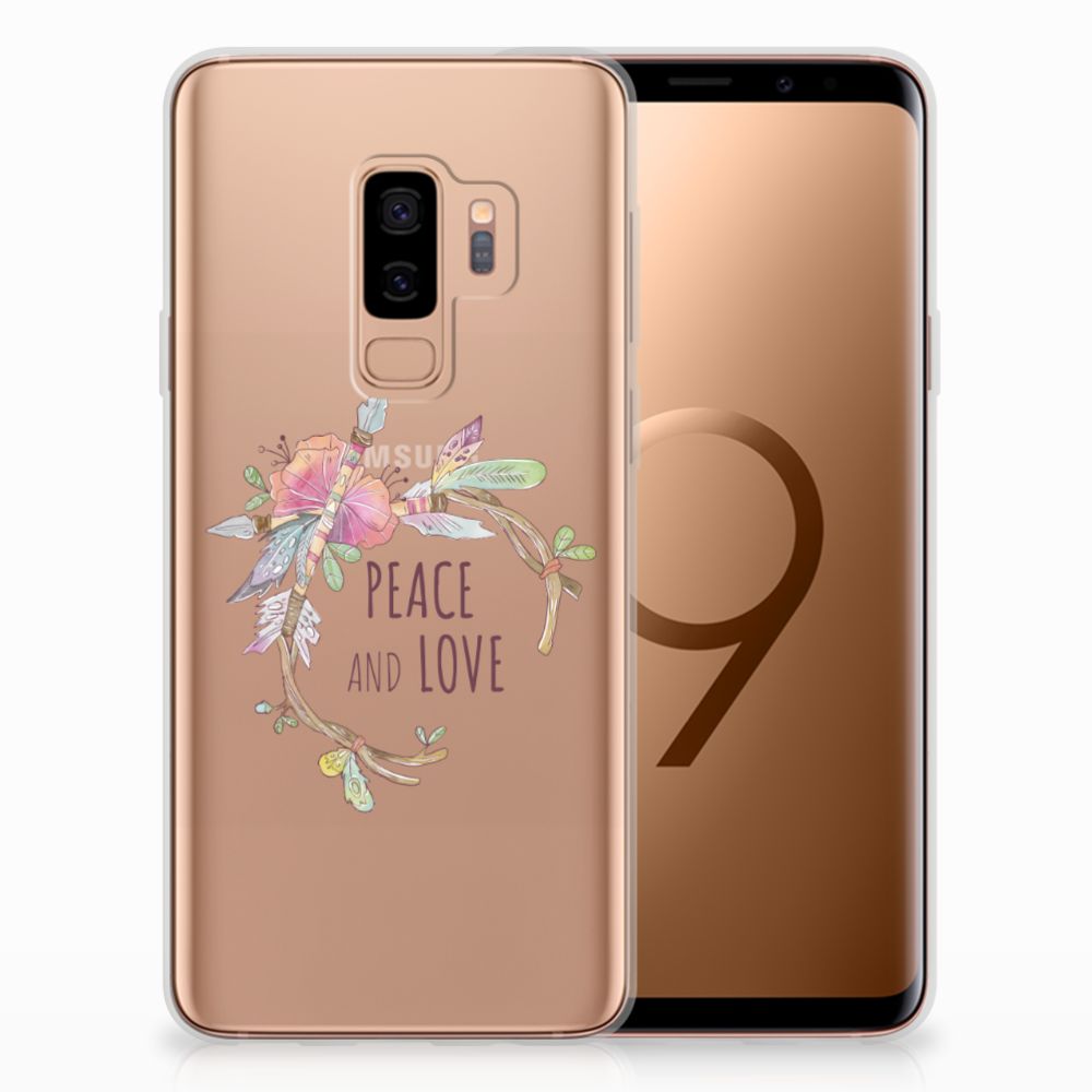 Samsung Galaxy S9 Plus Telefoonhoesje met Naam Boho Text
