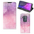 Bookcase Motorola One Zoom Pink Purple Paint - B2C Telecom