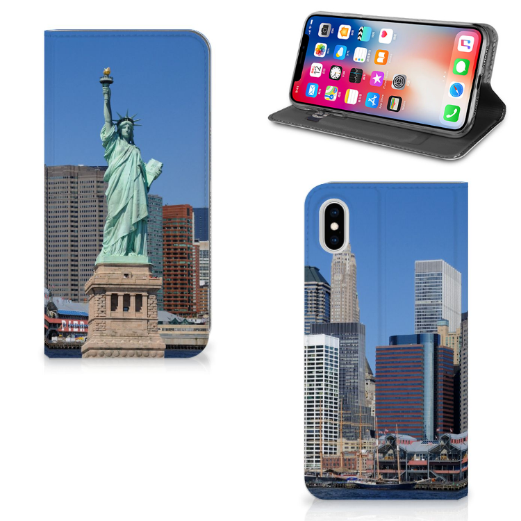 Apple iPhone Xs Max Book Cover Vrijheidsbeeld