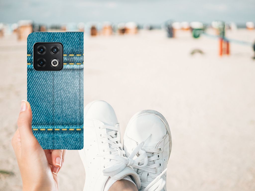 OnePlus 10 Pro Hippe Standcase Jeans - B2C Telecom