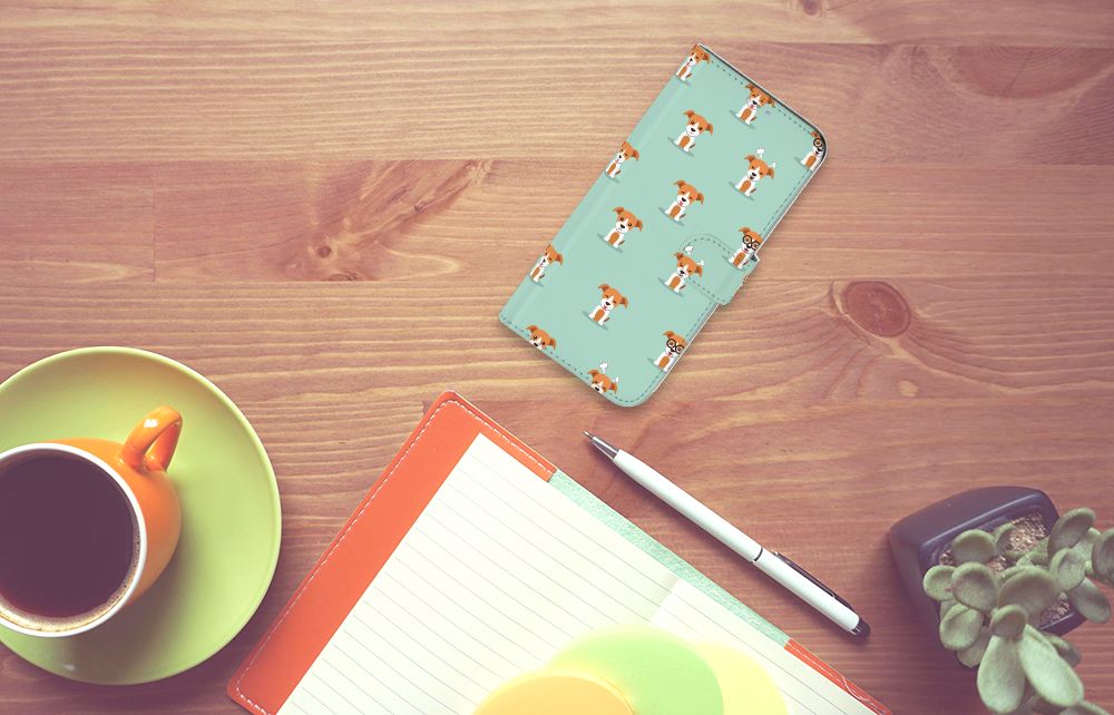 Samsung Galaxy A31 Telefoonhoesje met Pasjes Pups