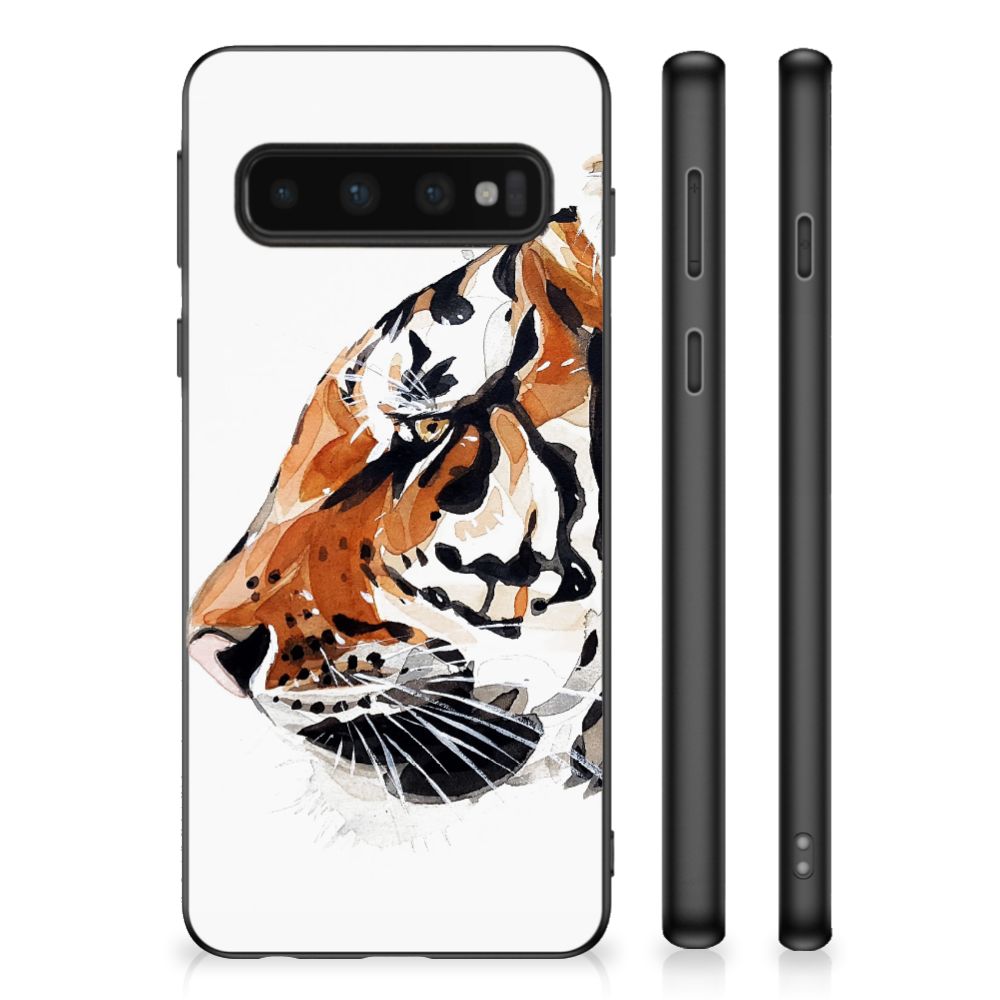 Case Samsung Galaxy S10 Watercolor Tiger B2C Telecom