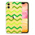 Apple iPhone 11 TPU bumper Zigzag Groen
