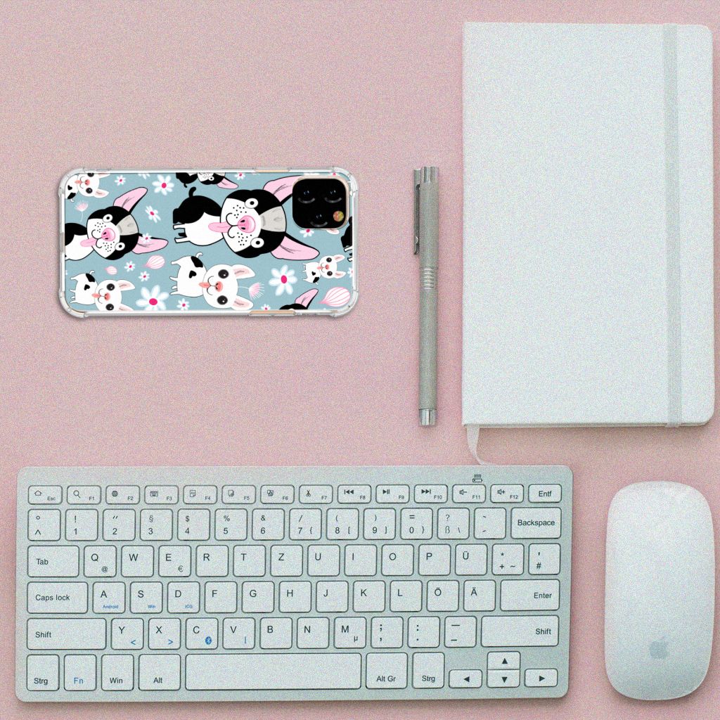 Apple iPhone 11 Pro Max Case Anti-shock Hondjes