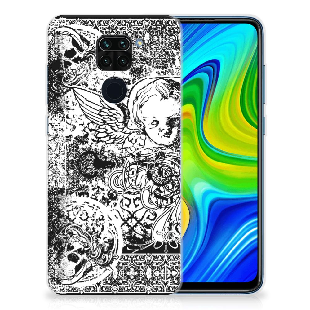 Silicone Back Case Xiaomi Redmi Note9 Skulls Angel B2C Telecom