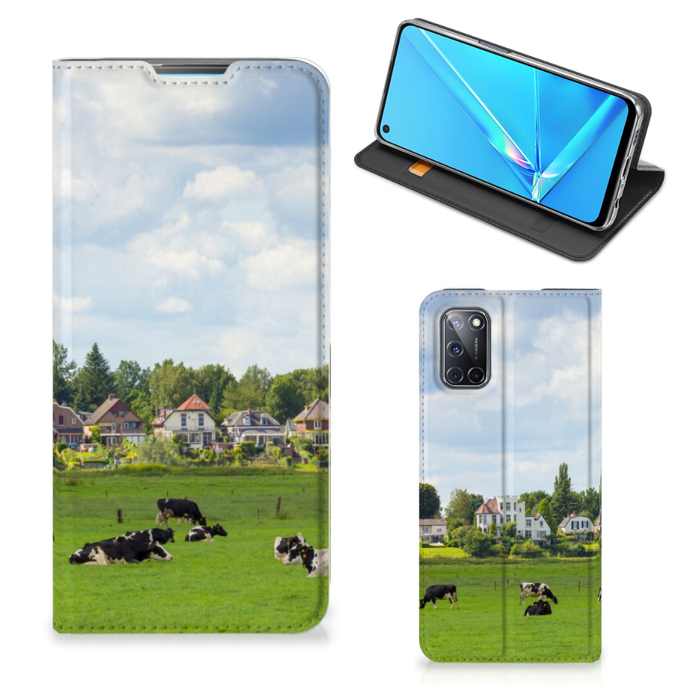 OPPO A52 | A72 Hoesje maken Koeien - B2C Telecom