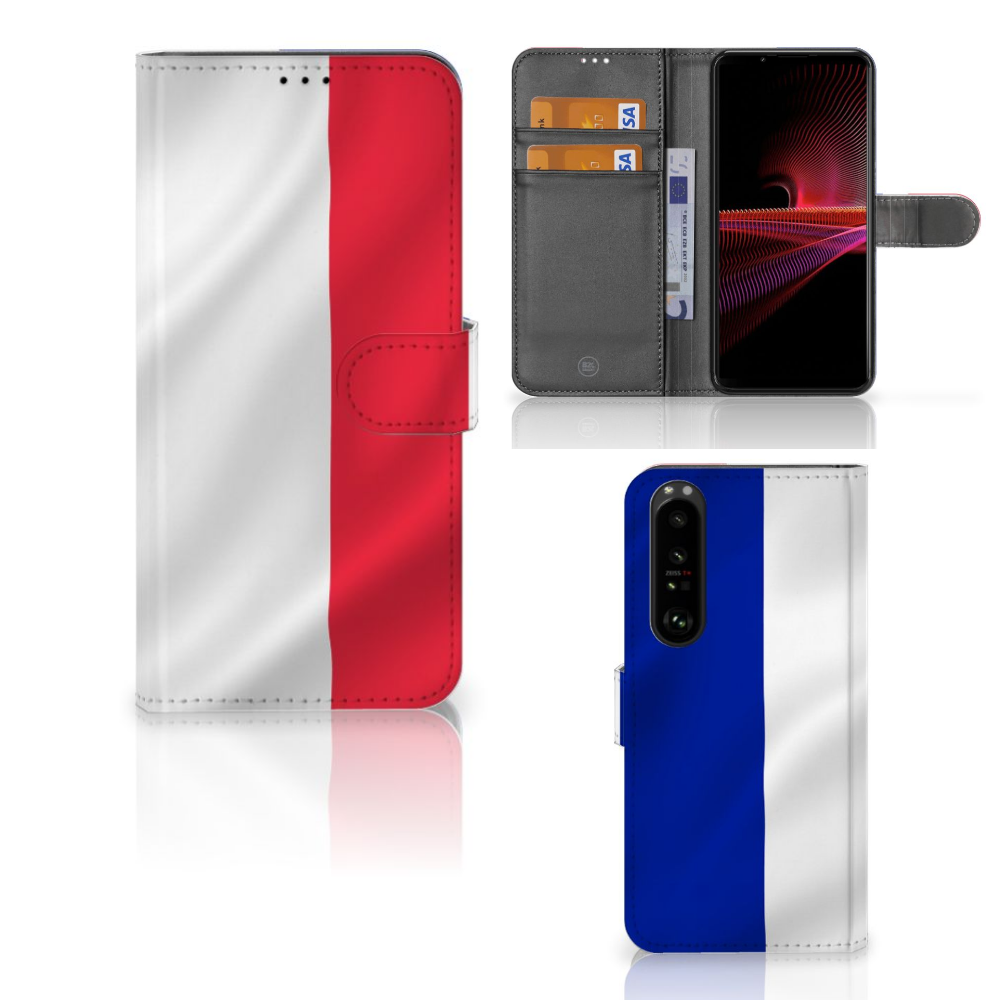Sony Xperia 1 III Bookstyle Case Frankrijk