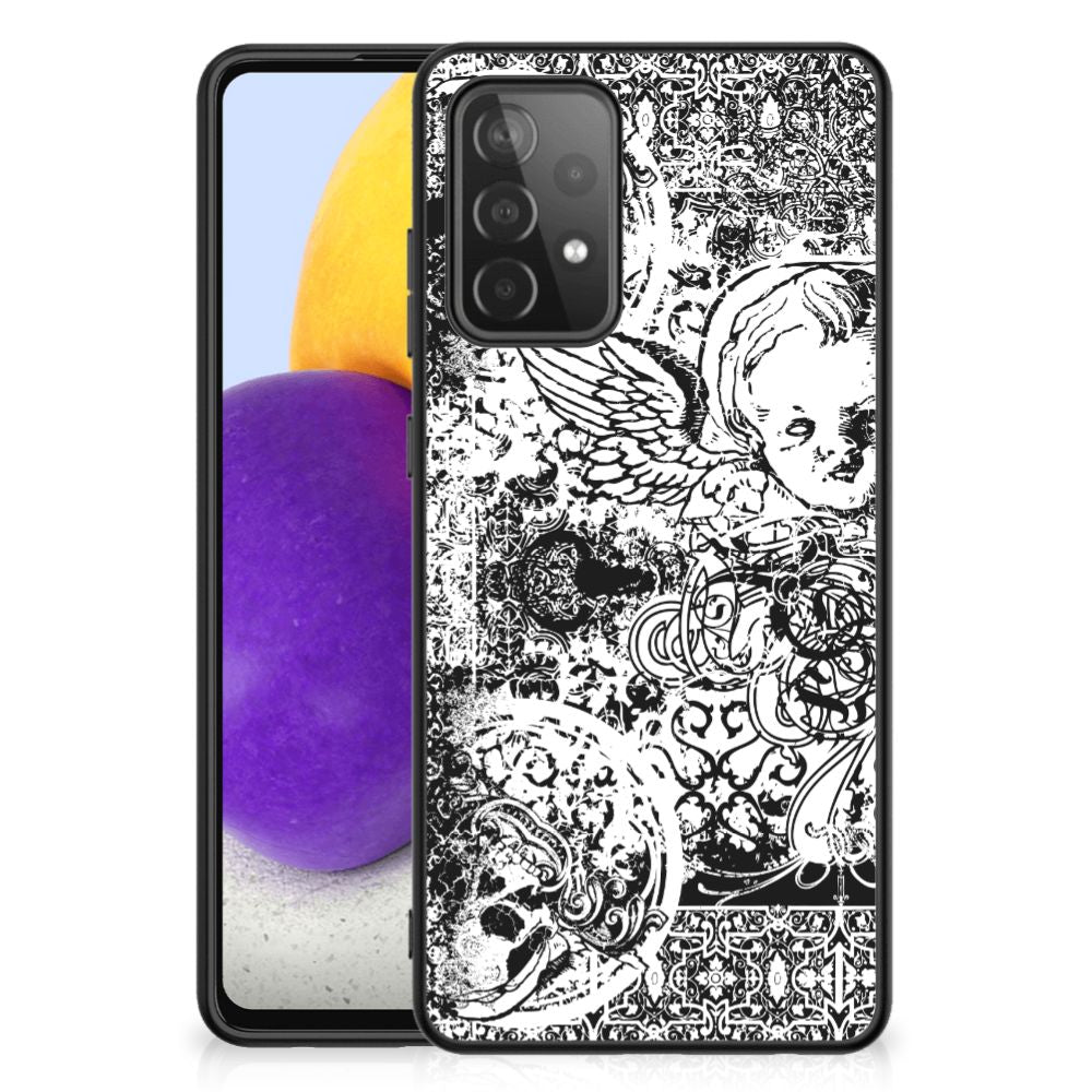 Telefoonhoesje Samsung Galaxy A72 (5G/4G) Skulls Angel