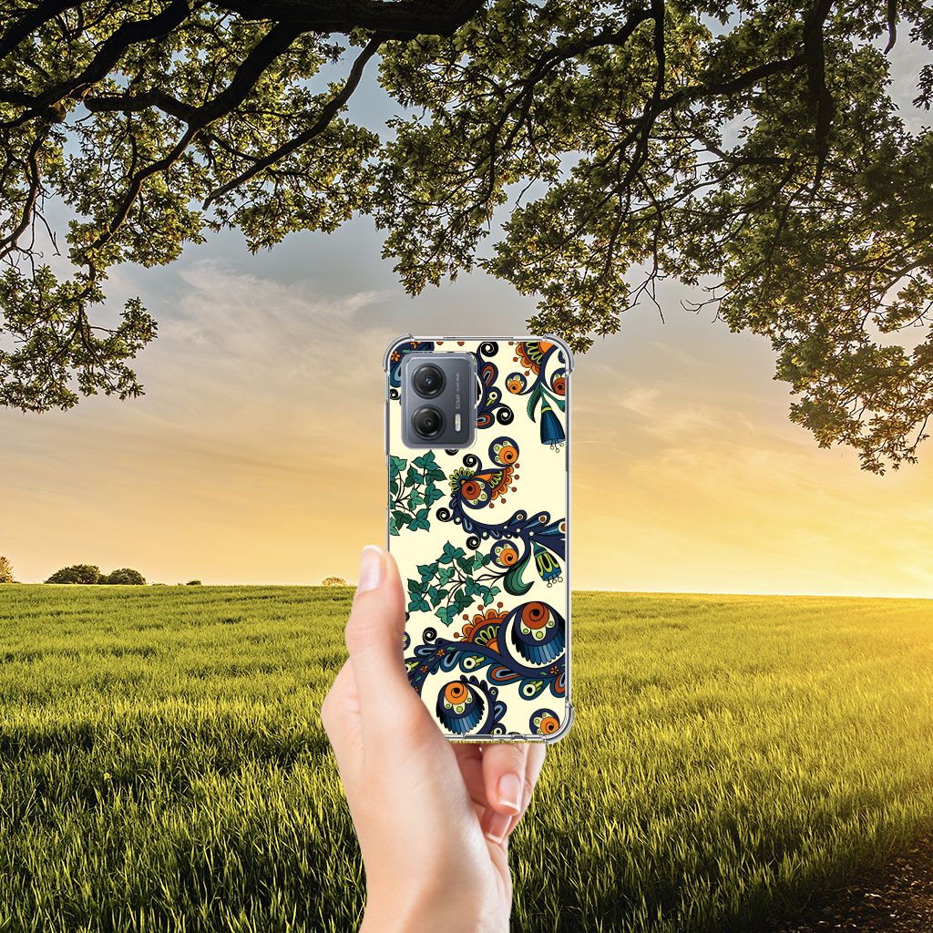 Anti Shock Case Motorola Moto G53 Barok Flower B2C Telecom