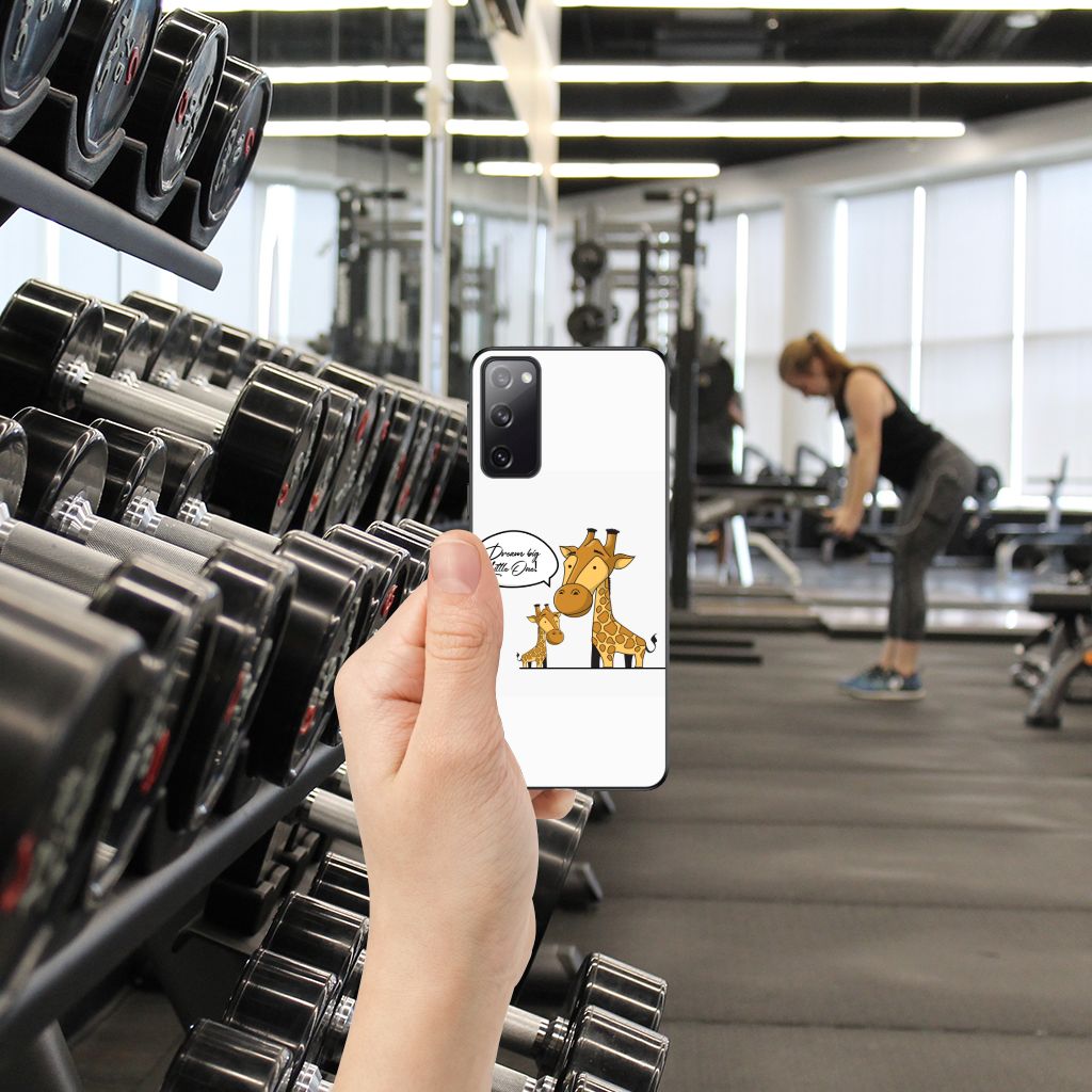 Samsung Galaxy S20 Bumper Hoesje Giraffe B2C Telecom