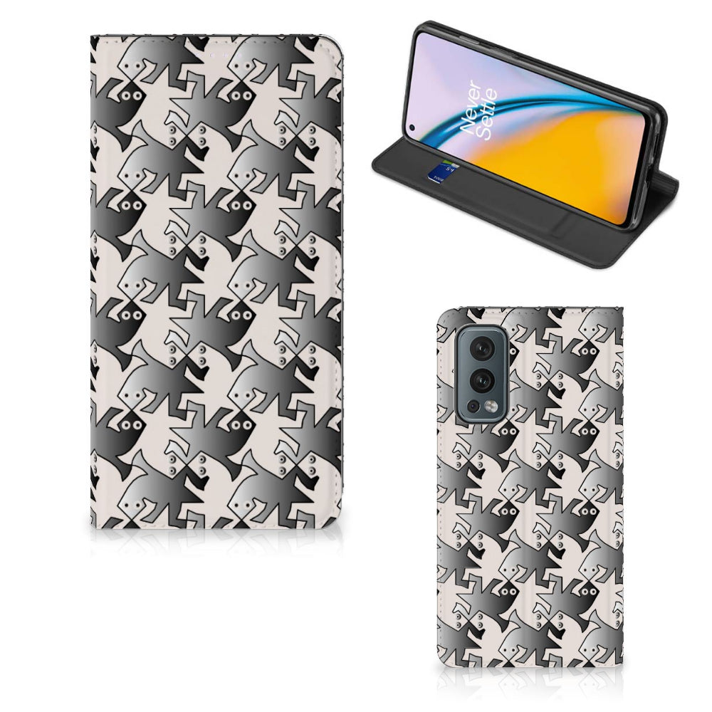 OnePlus Nord 2 5G Hoesje maken Salamander Grey