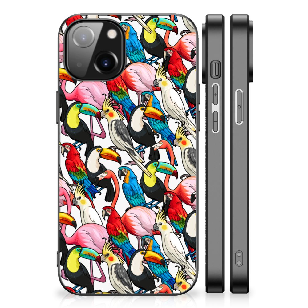 Apple iPhone 13 | iPhone 14 Dierenprint Telefoonhoesje Birds