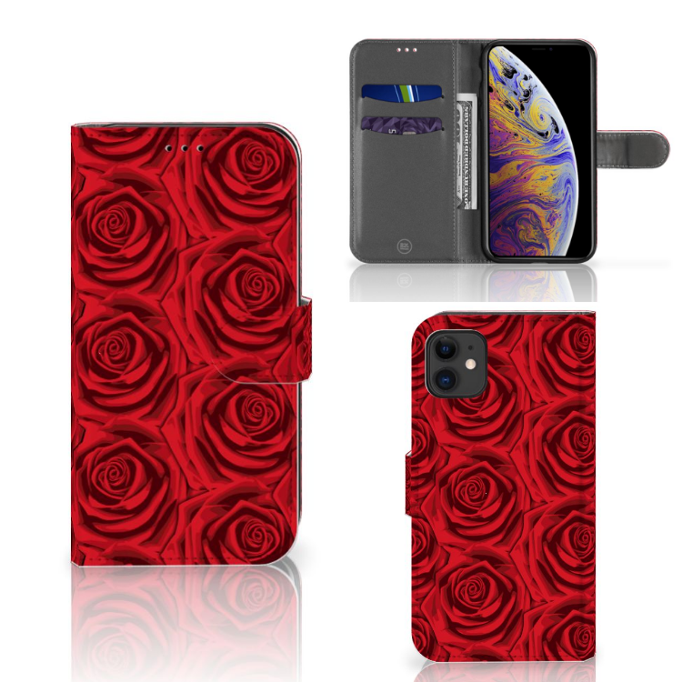 Apple iPhone 11 Hoesje Red Roses
