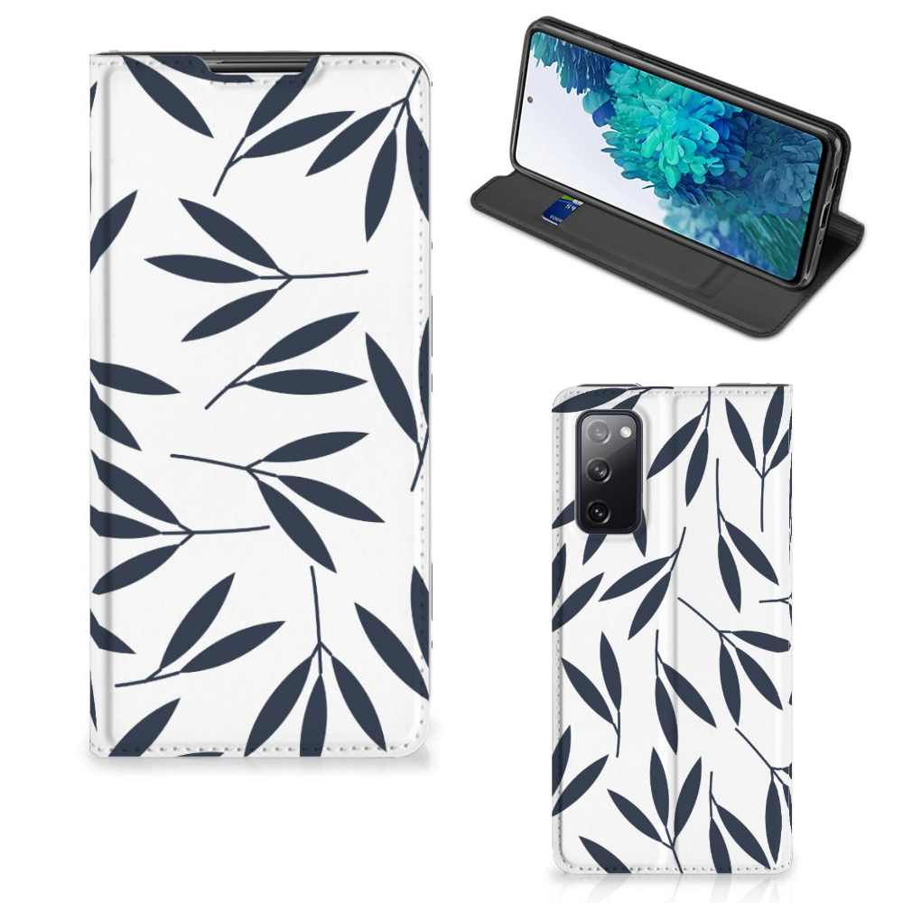 Samsung Galaxy S20 FE Smart Cover Leaves Blue - B2C Telecom
