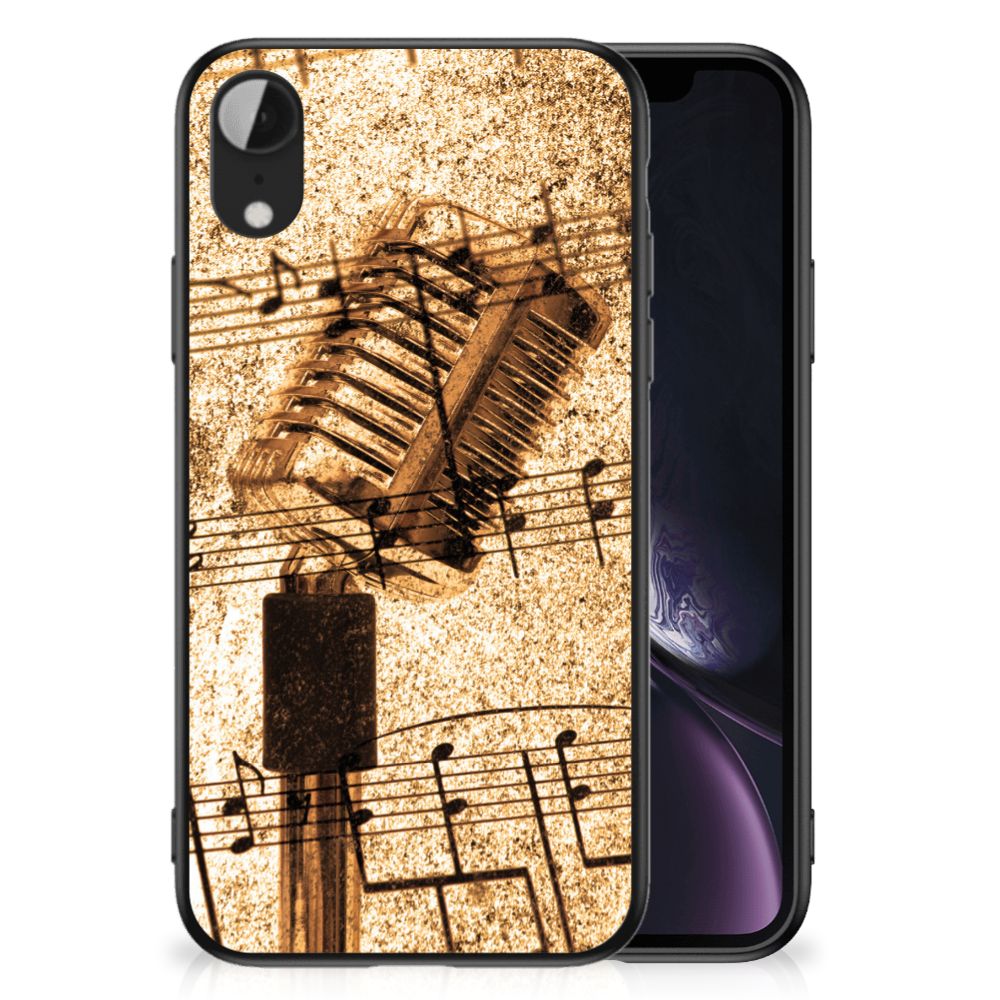 Apple iPhone XR Silicone Back Case Bladmuziek