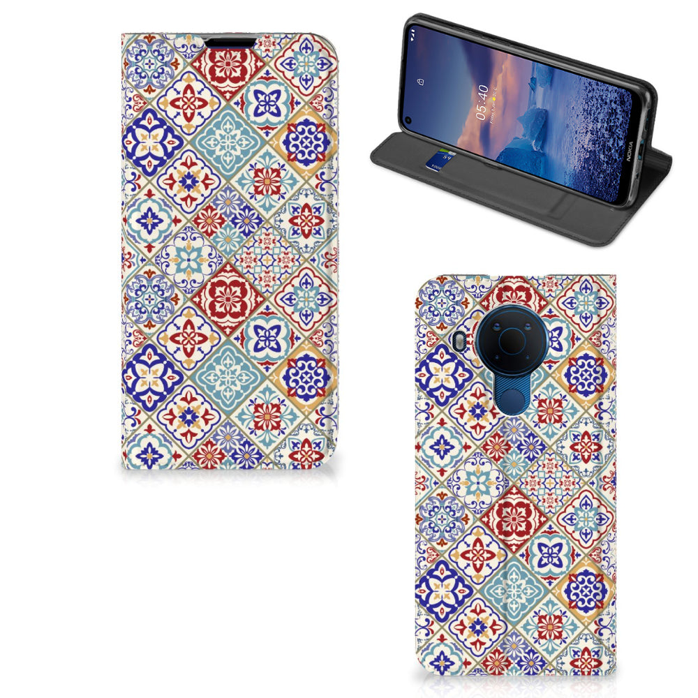 Nokia 5.4 Standcase Tiles Color
