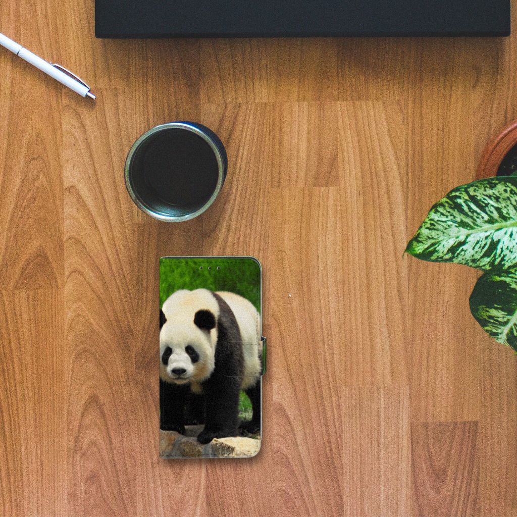 Alcatel 1B (2020) Telefoonhoesje met Pasjes Panda