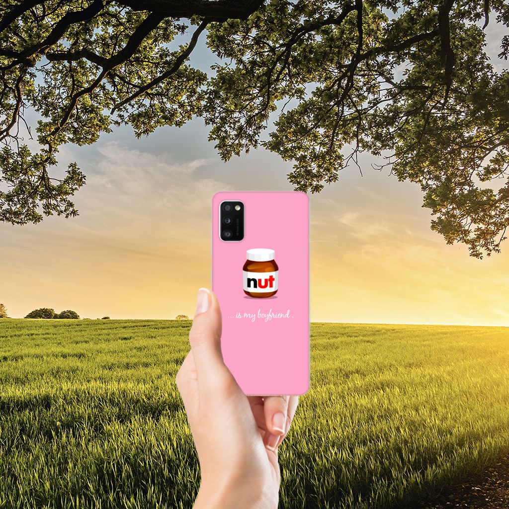 Samsung Galaxy A41 Siliconen Case Nut Boyfriend B2C Telecom