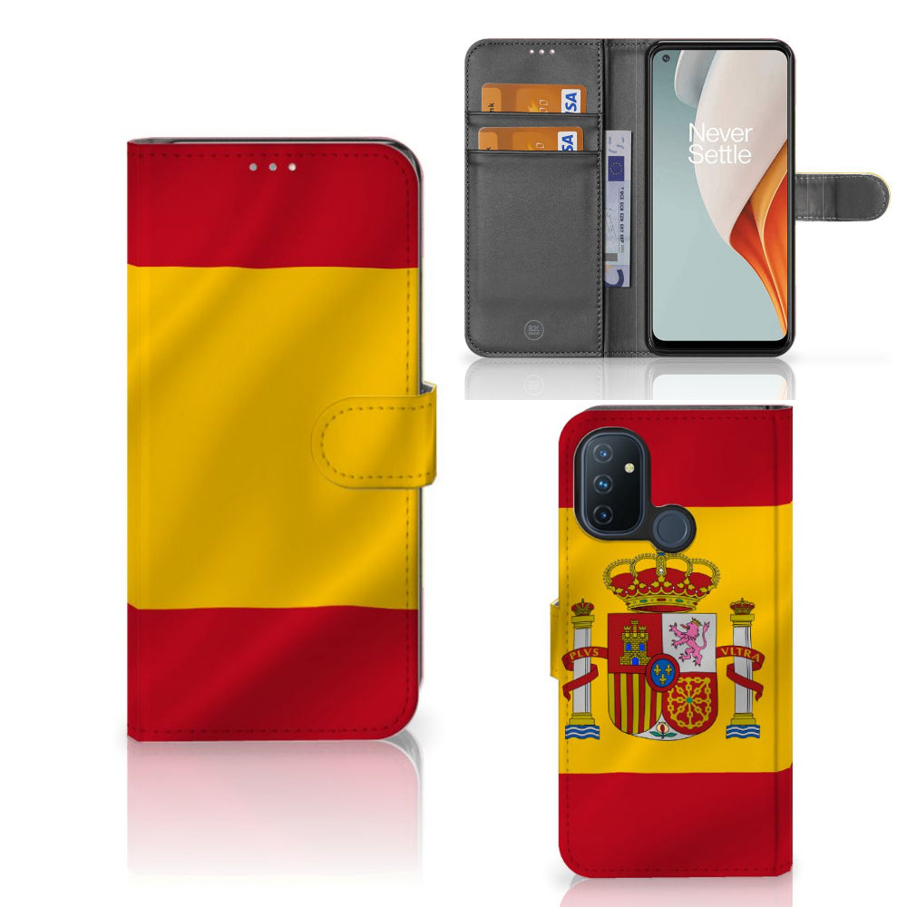 OnePlus Nord N100 Bookstyle Case Spanje