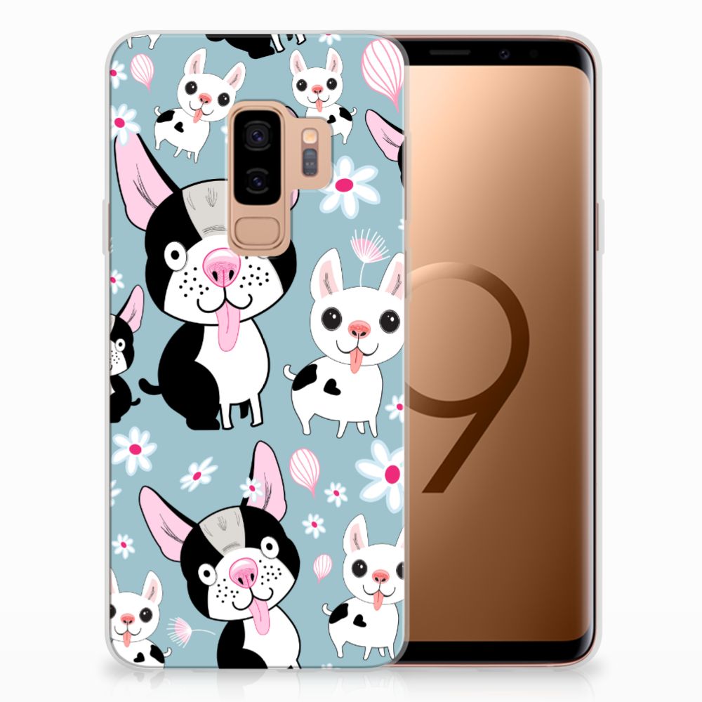Samsung Galaxy S9 Plus TPU Hoesje Hondjes