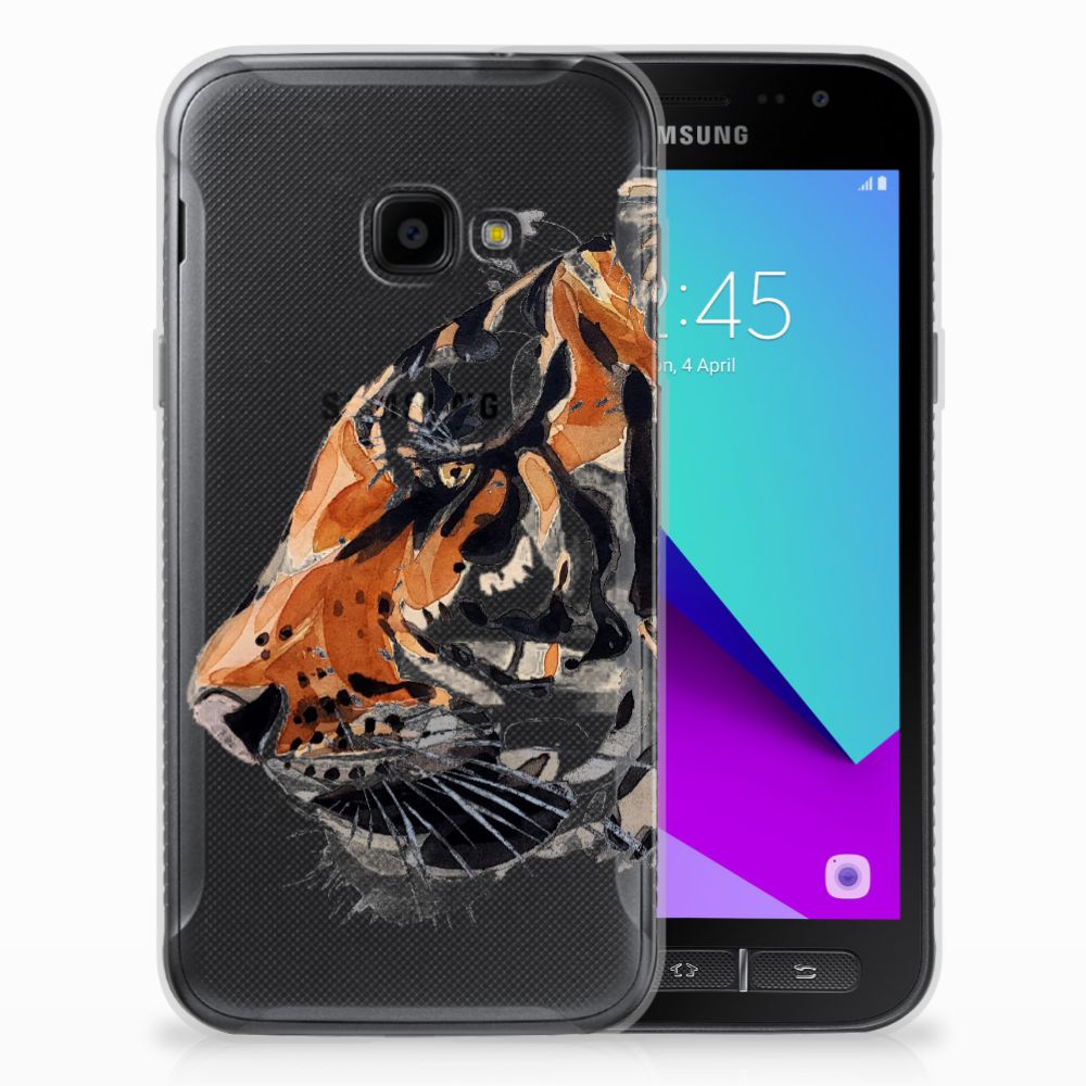 Hoesje maken Samsung Galaxy Xcover 4 | Xcover 4s Watercolor Tiger