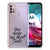 Motorola Moto G30 | G10 Siliconen hoesje met naam Heart Smile B2C Telecom