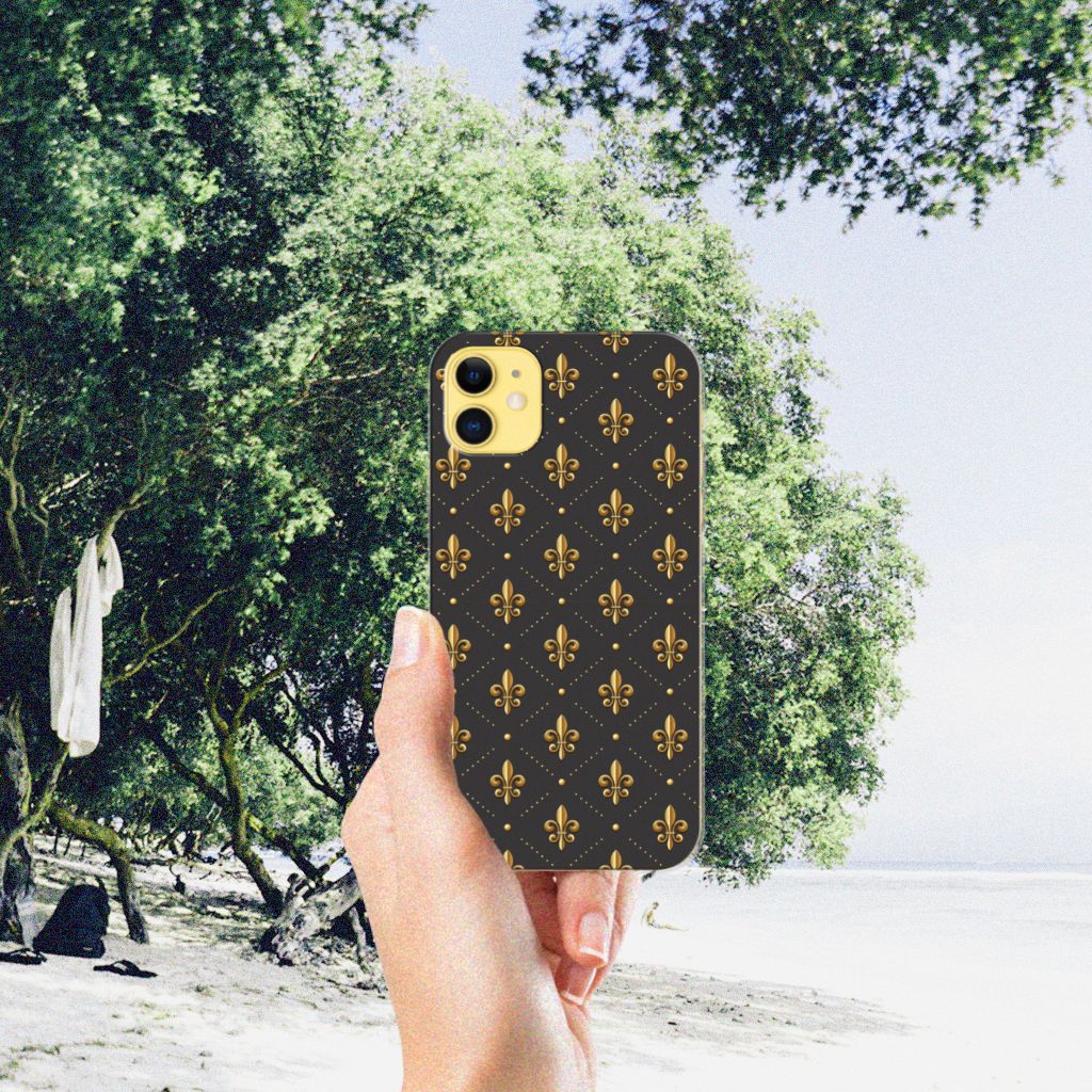 Apple iPhone 11 TPU bumper Franse Lelie