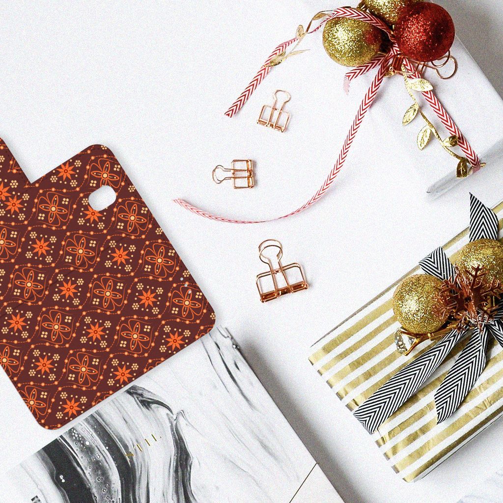 Samsung Galaxy J5 2017 Telefoon Hoesje Batik Brown