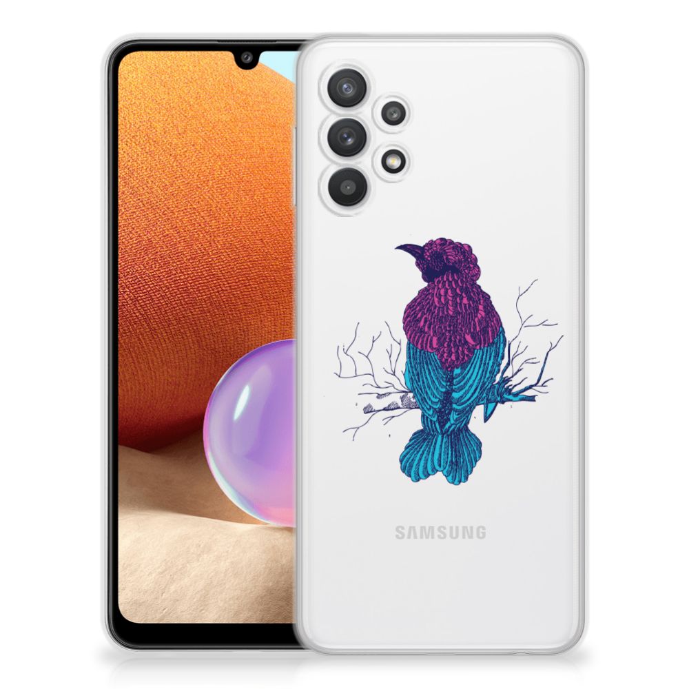 Samsung Galaxy A32 4G | A32 5G Enterprise Editie Telefoonhoesje met Naam Merel B2C Telecom