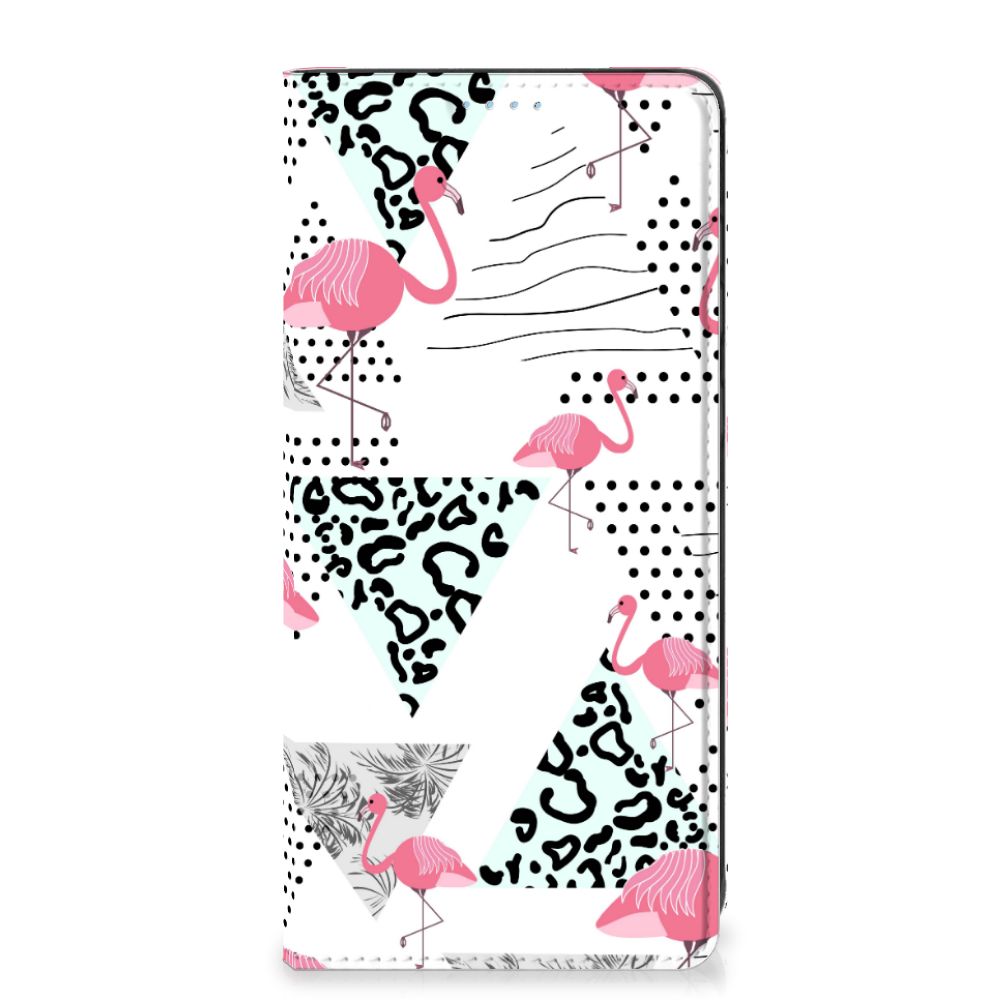 Samsung Galaxy A21s Hoesje maken Flamingo Triangle