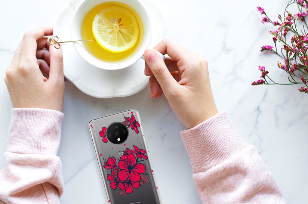 OnePlus 7T TPU Case Blossom Red
