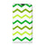 iPhone 13 Hoesje met Magneet Zigzag Groen