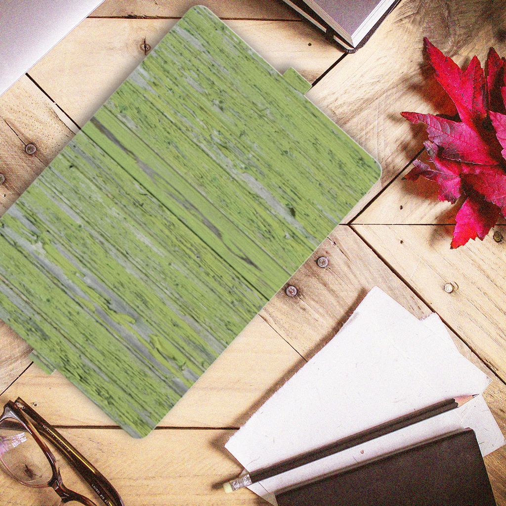 Lenovo Tab E10 Tablet Book Cover Green Wood