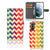 Samsung Galaxy S21 FE Telefoon Hoesje Zigzag Multi Color