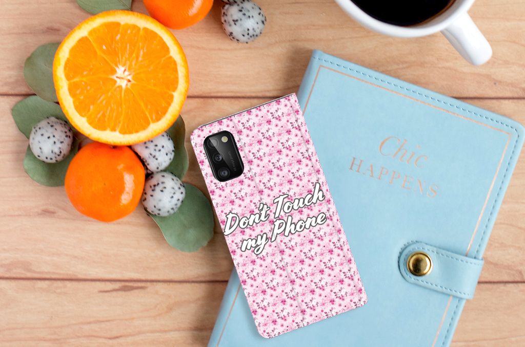 Samsung Galaxy A41 Design Case Flowers Pink DTMP - B2C Telecom