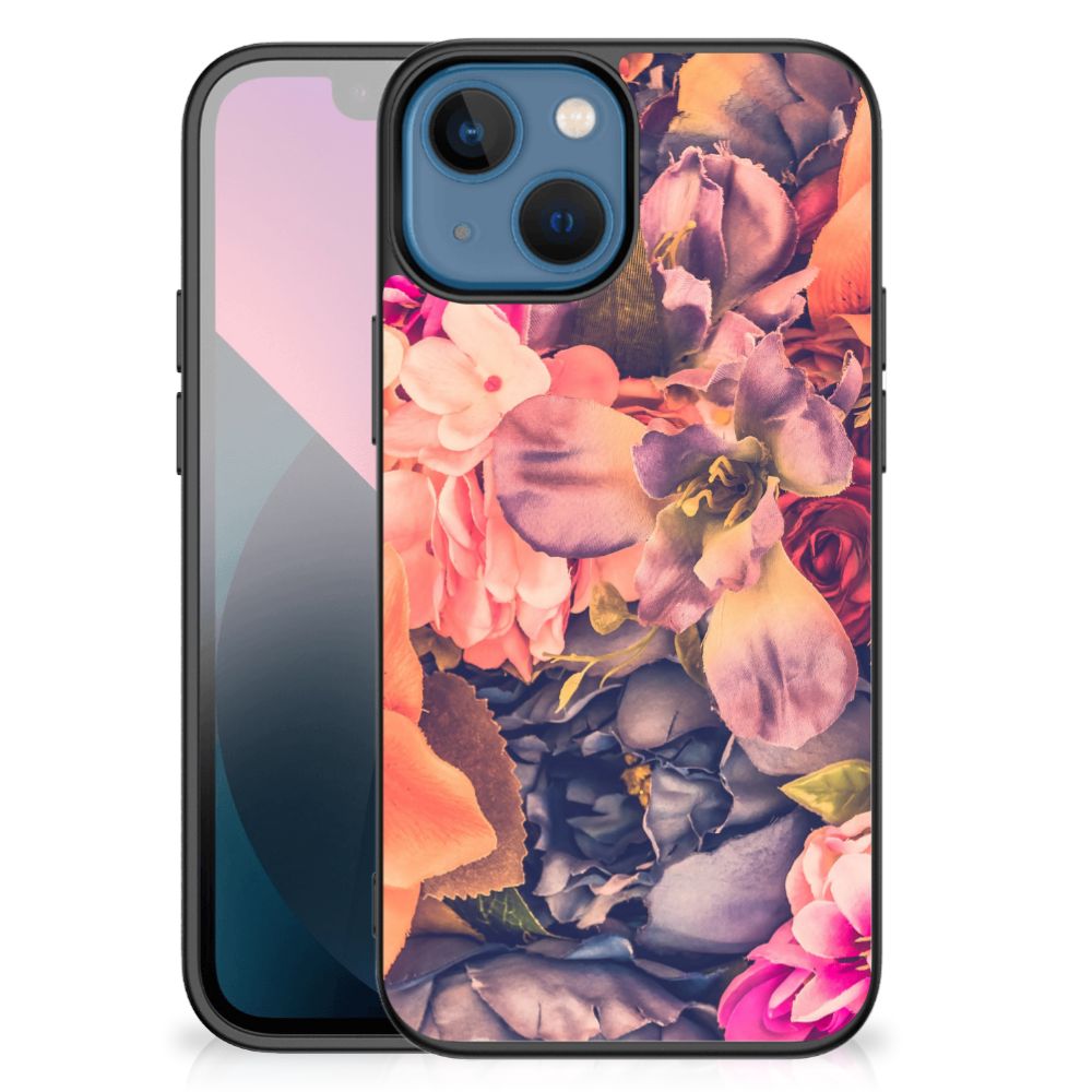 Apple iPhone 13 mini Bloemen Hoesje Bosje Bloemen