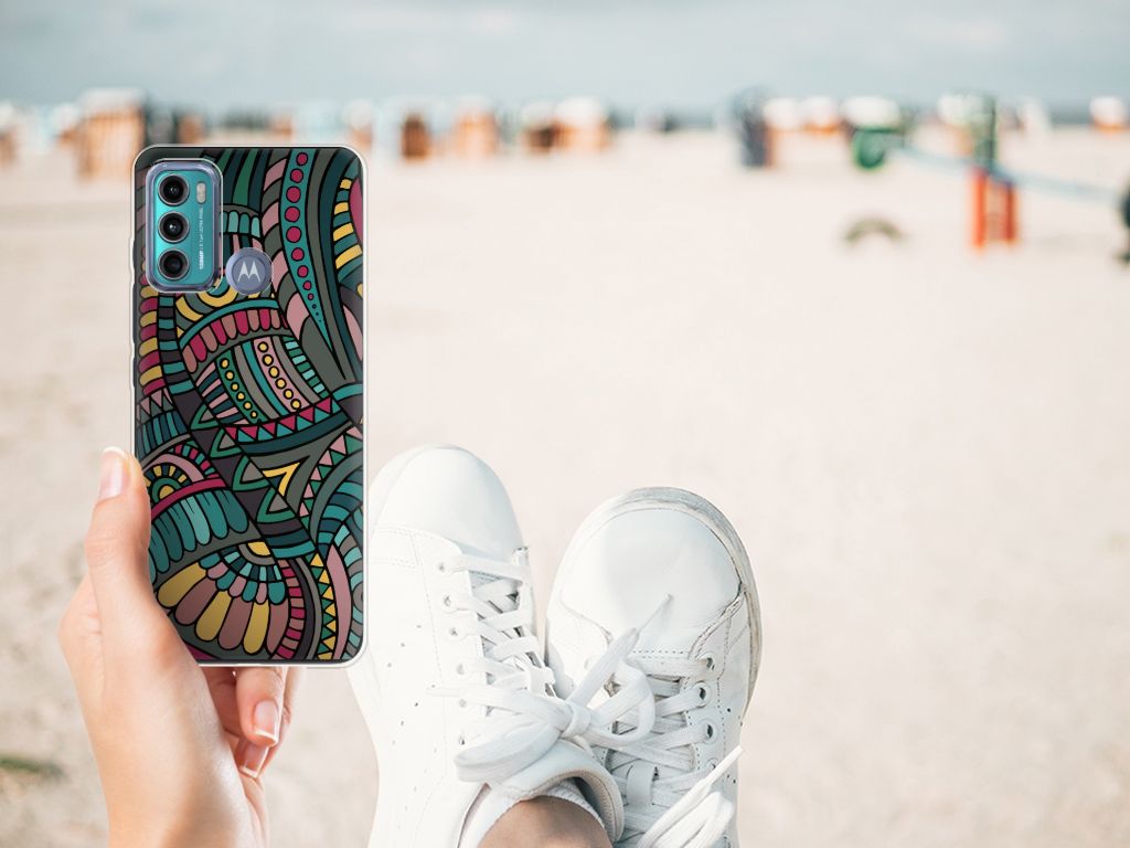 Motorola Moto G60 TPU bumper Aztec