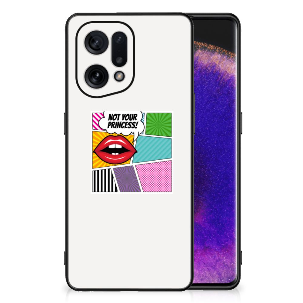 OPPO Find X5 GSM Cover Popart Princess