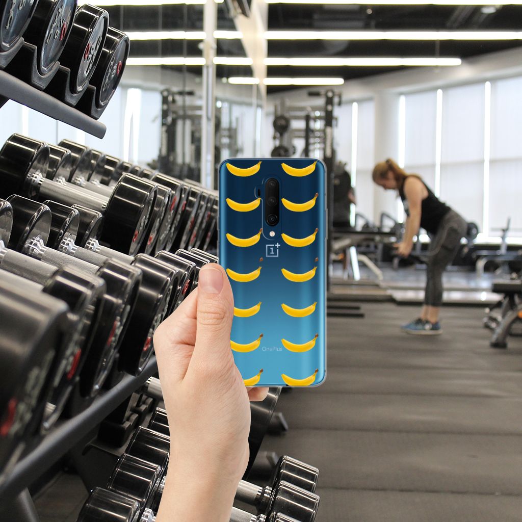 OnePlus 7T Pro Siliconen Case Banana