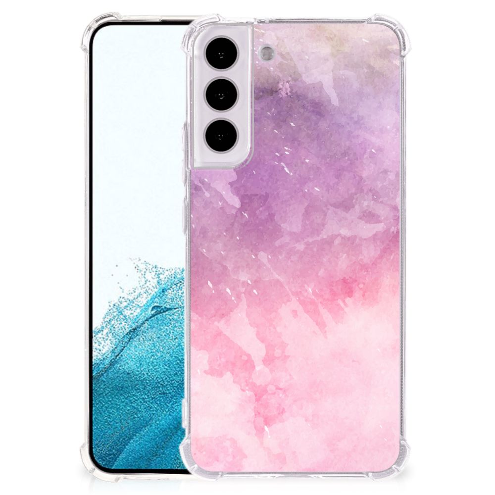 Back Cover Samsung Galaxy S22 Plus Pink Purple Paint B2C Telecom