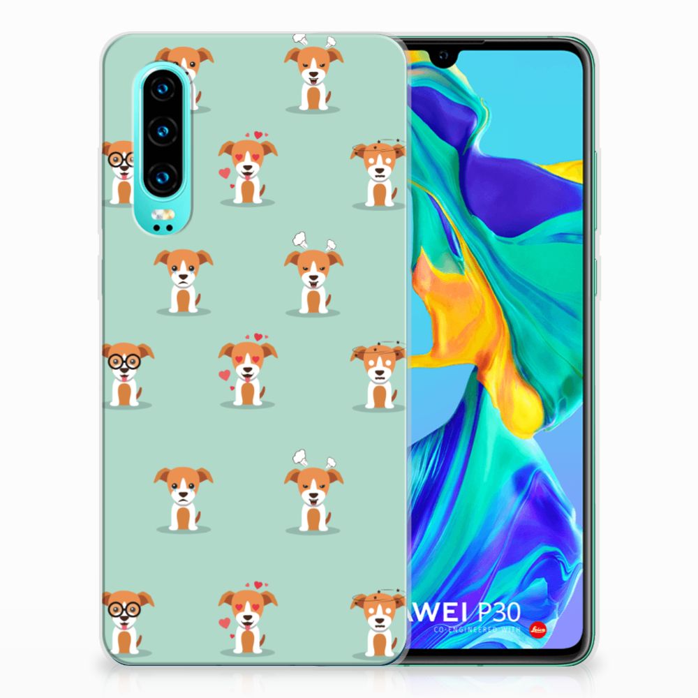 Huawei P30 TPU Hoesje Pups