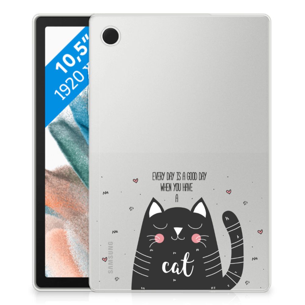 Samsung Galaxy Tab A8 2021/2022 Tablet Back Cover Cat Good Day - B2C Telecom
