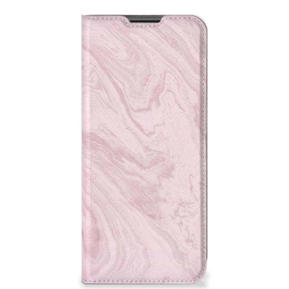 Nokia G50 Standcase Marble Pink - Origineel Cadeau Vriendin - B2C Telecom